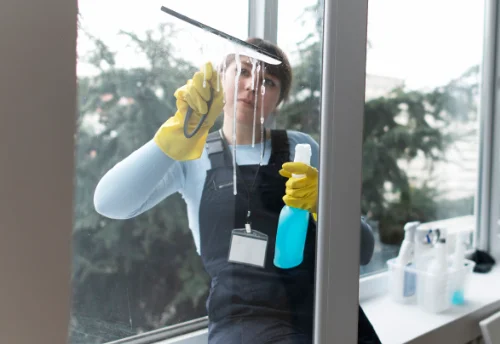 Nettoyage de vitres intérieures et extérieures à Isques